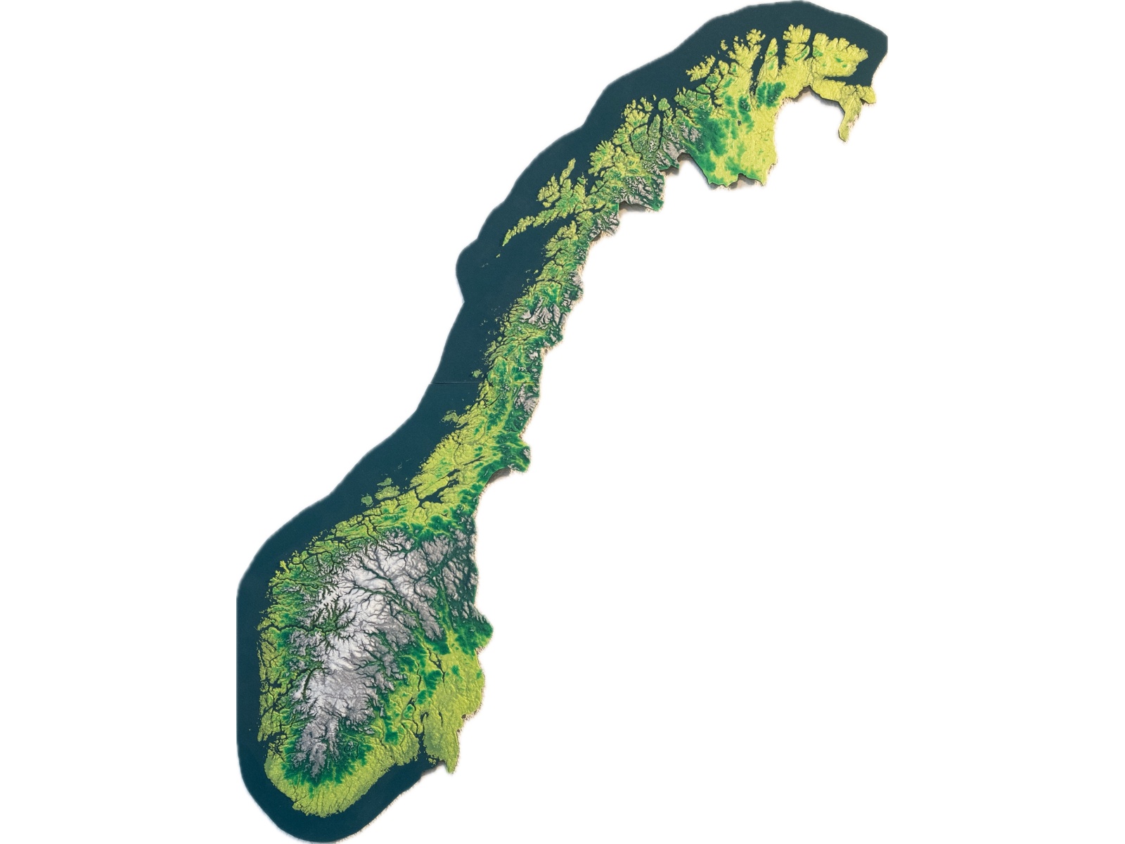 Norwegen, 1:2'500‘000